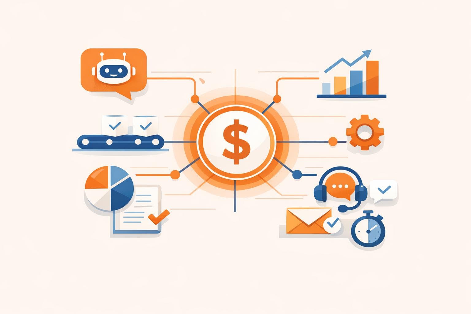 Chatbots de IA que reducen el costo de soporte